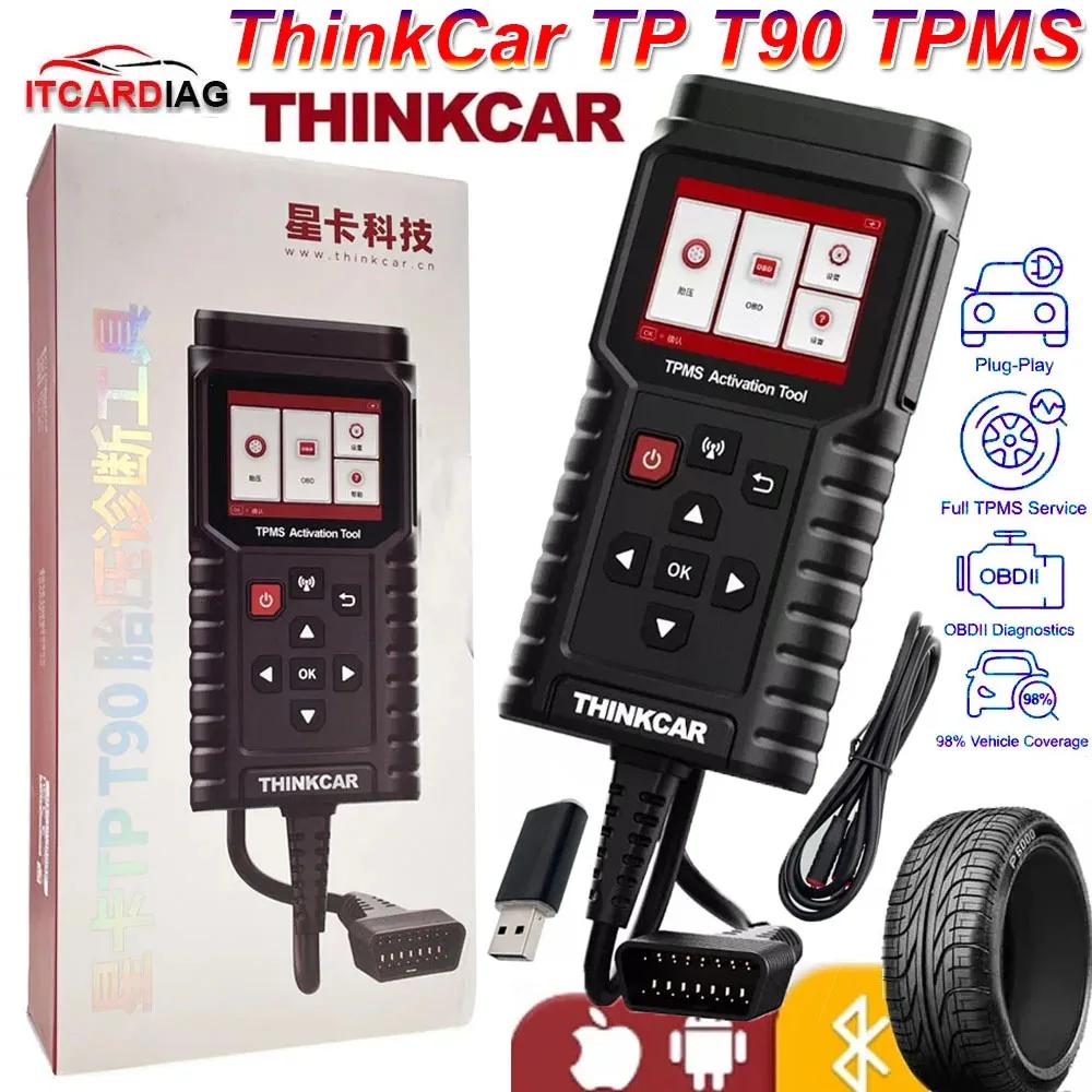 ThinkCar TPMS Ȱȭ , OBD2 ڵ   ڵ α׷, Ÿ̾ з   , PK THINKTPMS G2, TP T90